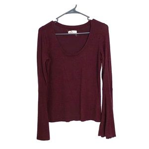 Sweater like long sleeve